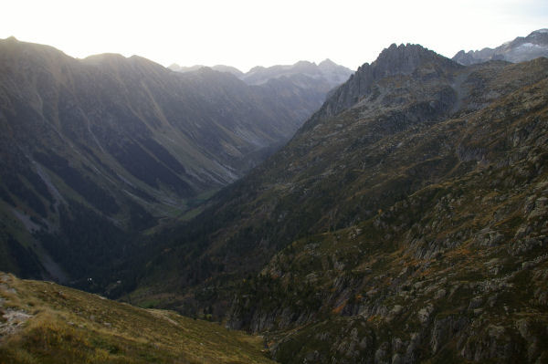 La valle du gave d'Arrens, le lac de Suyen et la monte  la Peyre St Martin