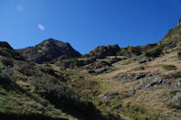 Le Sommet du Tech depuis sous le Lac de Borderes ou de Bareilles