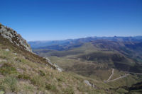 Vue vres le Port de Bales depuis le Cap de la Pene