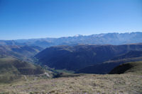 La Valle de Bourg d_Oueil, au fond, l_Aneto