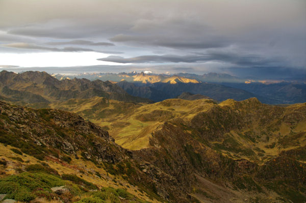 Toute la crte Sud Ouest menant au Pic de Montaigu