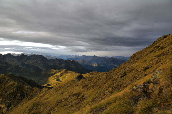 Les pentes Sud Est du Pic de Montaigu