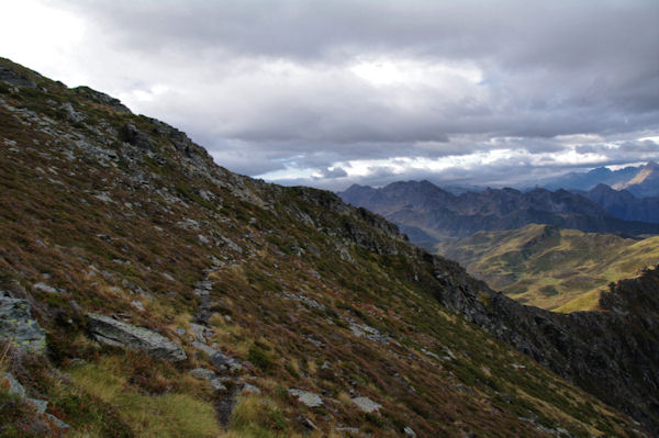 Les pentes Sud du Pic de Montaigu