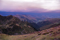 La valle de Houtheyde dans les rougeurs du matin