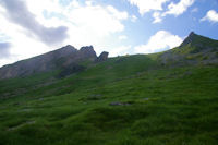 De gauche a droite, Le Pic du Midi d'Arrens, le Pic Arrouy, le Monne et le Pic de Mousques