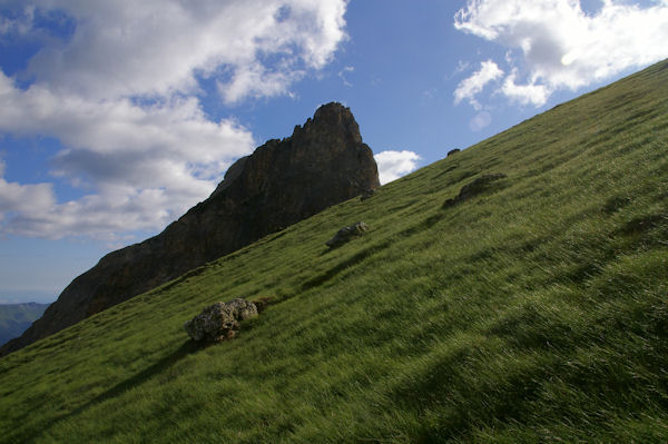 Le Pic Arrouy masquant le Pic du Midi d_Arrens