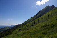 La crete Nord Est du Pic du Midi d'Arrens