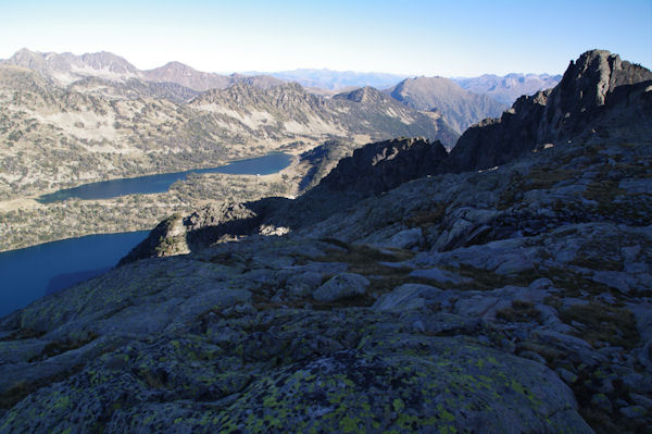 Les Lacs d_Aubert et d_Aumar et les crtes de Barris d_Aubert