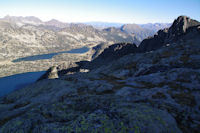 Les Lacs d'Aubert et d'Aumar et les cretes de Barris d'Aubert