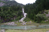 La cascade du ruisseau de Larribet