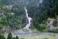 La cascade du ruisseau de Larribet