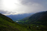 Le Val d_Azun en montant au Col de Liar