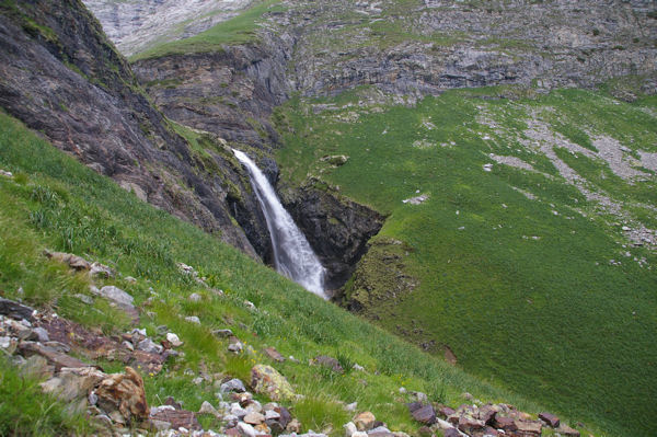 La cascade du Gave d'Ossoue