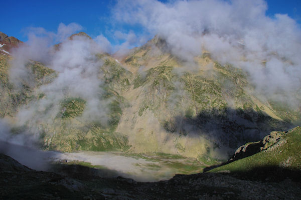 Les Oulettes de Gaube, le Pic des Oulettes et le Col des Mulets