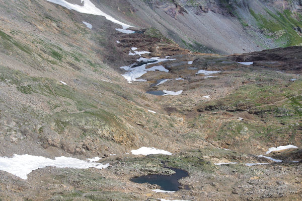 Les Laquets sous le refuge de Baysselance