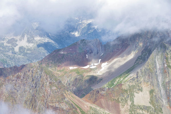 Pic des Oulettes, Col des Mulets, Grand Poc d_Arratille et Col d_Arratille