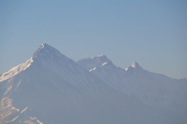 Le Pic du Midi d_Arrens, le Balatous et le Pic de Sarret depuis le Pic de Peyre