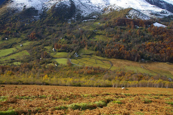 Les Bordres depuis l'Arrouret