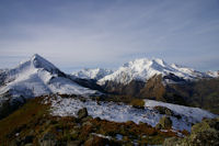 Le Pic du Midi d'Arrens et les Gabizos depuis le Pic Arrouy
