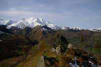 Les Gabizos depuis la crte entre le Pic de Pan et le Pic Arrouy