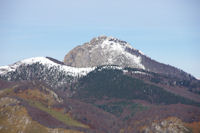 Le Pic de Bazes depuis la crete Ouest du Pic de Pan