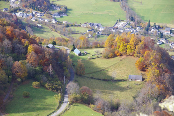 Le Col des Bordres depuis la crte Ouest du Pic de Pan