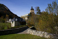 Le pont du Labadet et la Chapelle de Pouey Lan a Arrens