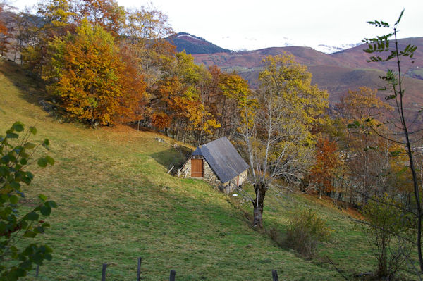 Une grange sous le Tuc de Picou