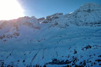 Pic des Sarradets, Breche de Roland, Pointe Bazillac, Doigt et Taillon depuis le Pic de Tentes