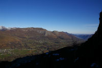 Le Val d'Azun depuis les pentes du Pic de Pan