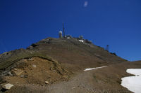 La partie la plus rude de la monte au Pic du Midi de Bigorre