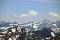 Le Casque, la Brche Roland et le Taillon depuis le Pic du Midi de Bigorre