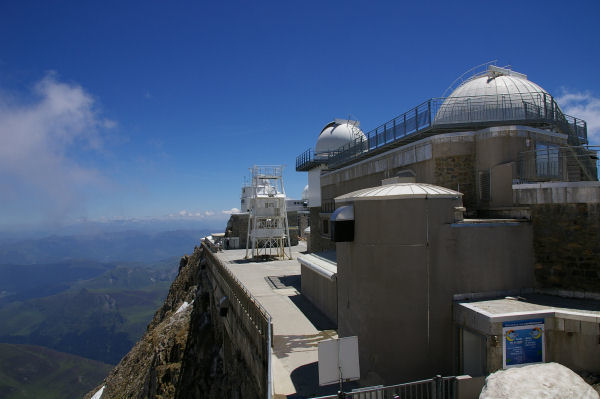 Les batiments du Pic du Midi de Bigorre