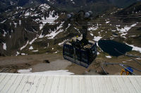 Une cabine du tlferrique du Pic du Midi de Bigorre