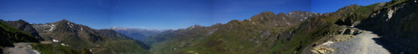 Panorama sur la valle de Barges