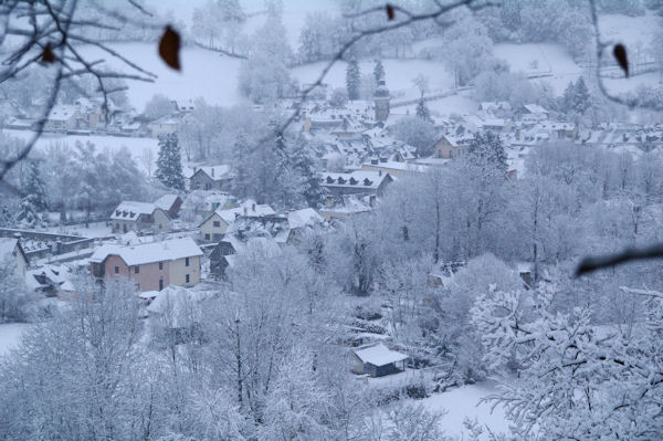 Arrens sous la neige