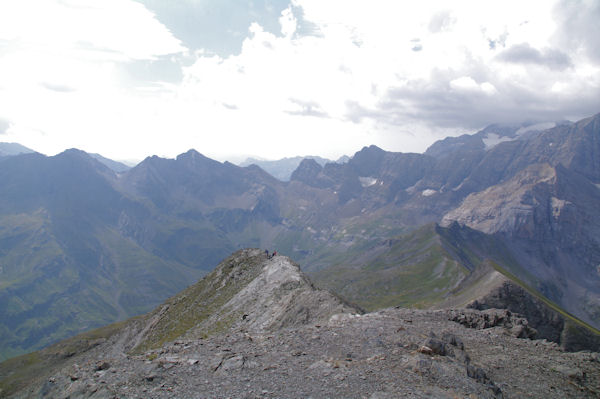 Le fond du Cirque d_Estaub depuis le Pimn