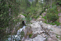 Passage rive droite du Gave des Oulettes de Gaue