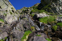 Le ruisseau qui descend du Pic des Monges