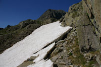 Un neve a franchir au dessus de Bassia Det Pi