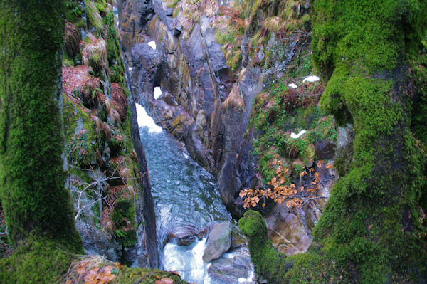 Le Gave du Marcadau sous la cascade du Ceriset
