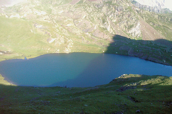 Le Lac du Lavedan depuis le Col d_Uzious