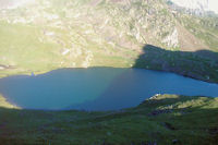 Le Lac du Lavedan depuis le Col d_Uzious