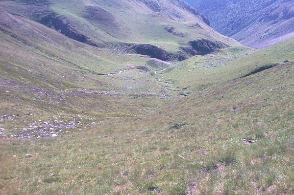 La descente sous le Paltou