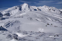 Col et Lac de Soum, Cap d_Aout et derrire, Petit Gabizos et Pic de la Latte de Bazen