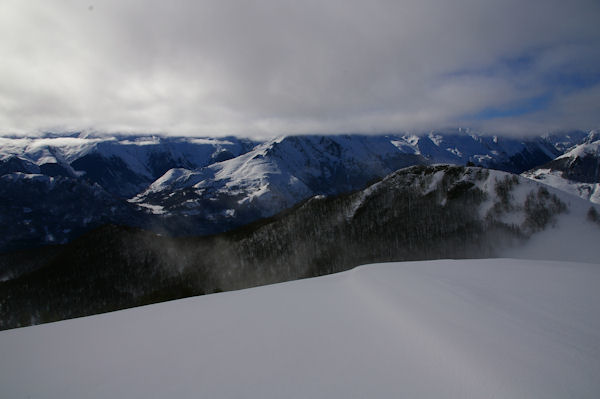 Le Pic de Berbeillet depuis le Soum de Berducou