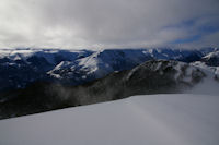 Le Pic de Berbeillet depuis le Soum de Berducou