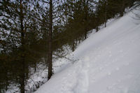 Sous le Soum de Berducou en direction du Col de Berbeillet