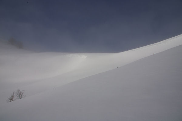 Les congres du Col de Berbeillet dans la brume