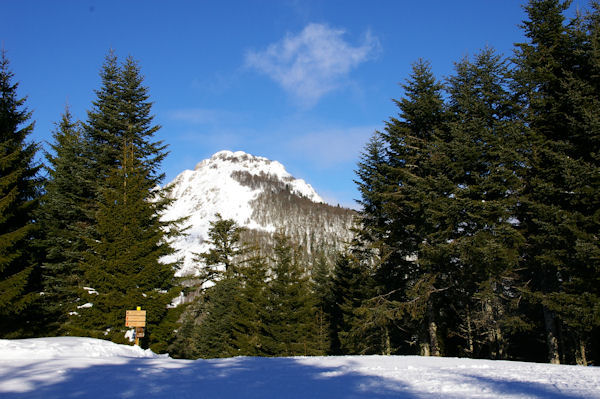 Le Pic de Bazs depuis le Col de la Serre